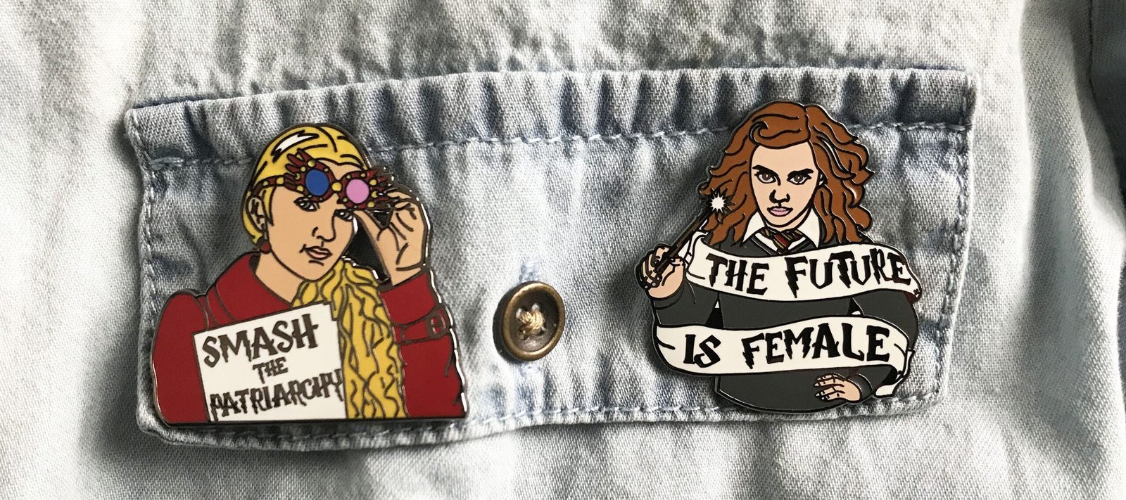 Kaytee Trudeau Lady No Brow Pins