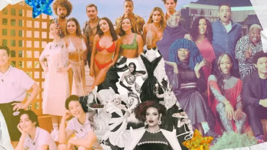 A collage of international reality television shows