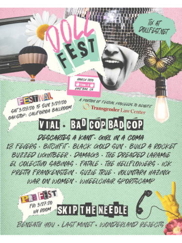 Doll Fest concert poster